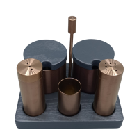 5'li Restoran Baharatlık(PVD Bakır)